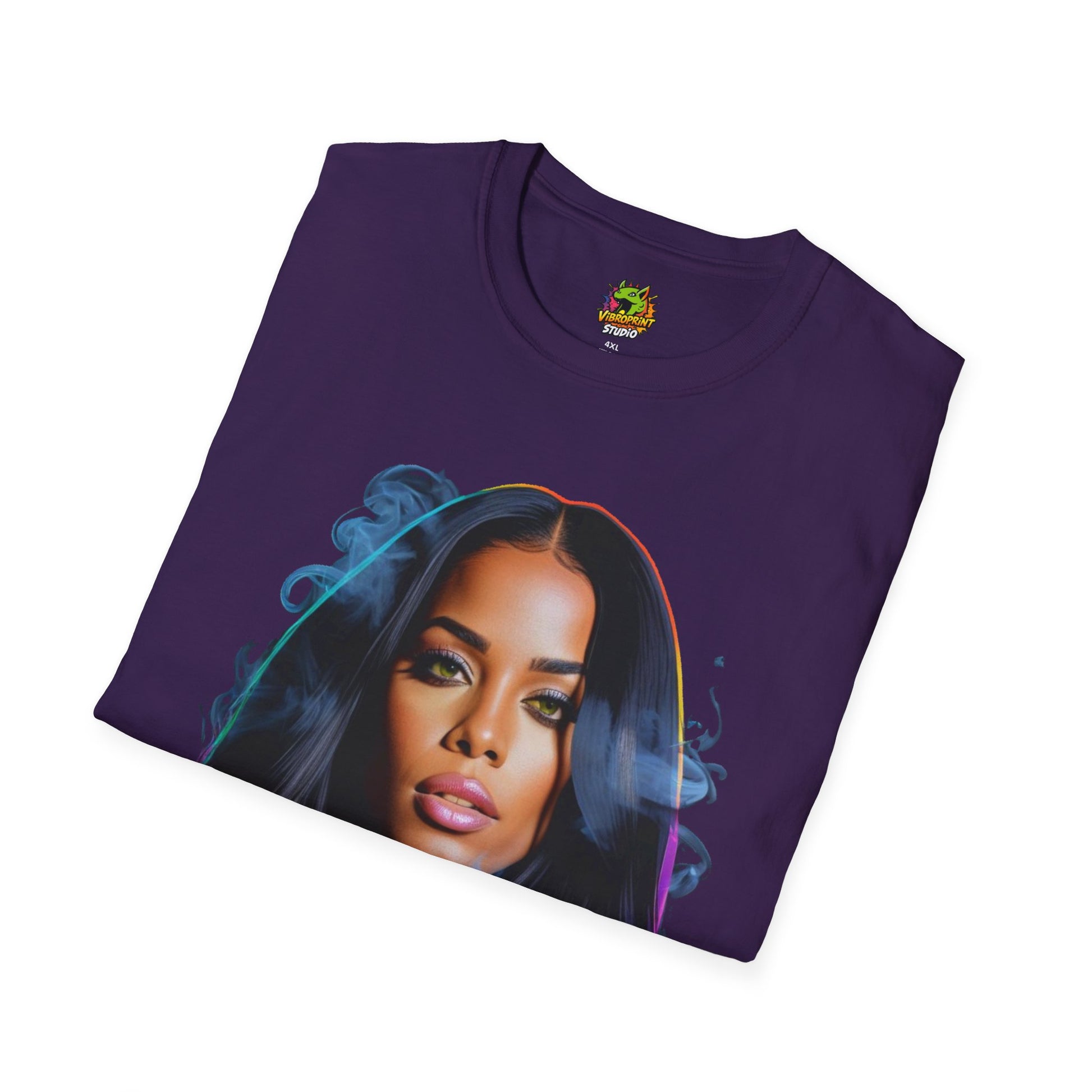 Icon - Aaliyah shirt | Celebrating a Timeless Music Icon | Memorial Tribute to the Princess of R&B - custom-made. perfect gift idea. Order yours now and stand out with this exclusive piece!