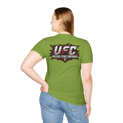 UFC T Shirt | Unleash Fierce Confidence | UFC Tee with Baki Anime Inspiration for Fitness Enthusiasts