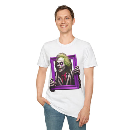 Movie - Beetlejuice Shirt | Halloween Horror Graphic Tee | Classic Beetlejuice Movie Design | Funny Halloween T-Shirt - premium material. limited stock. Order yours now and stand out with this exclusive piece!