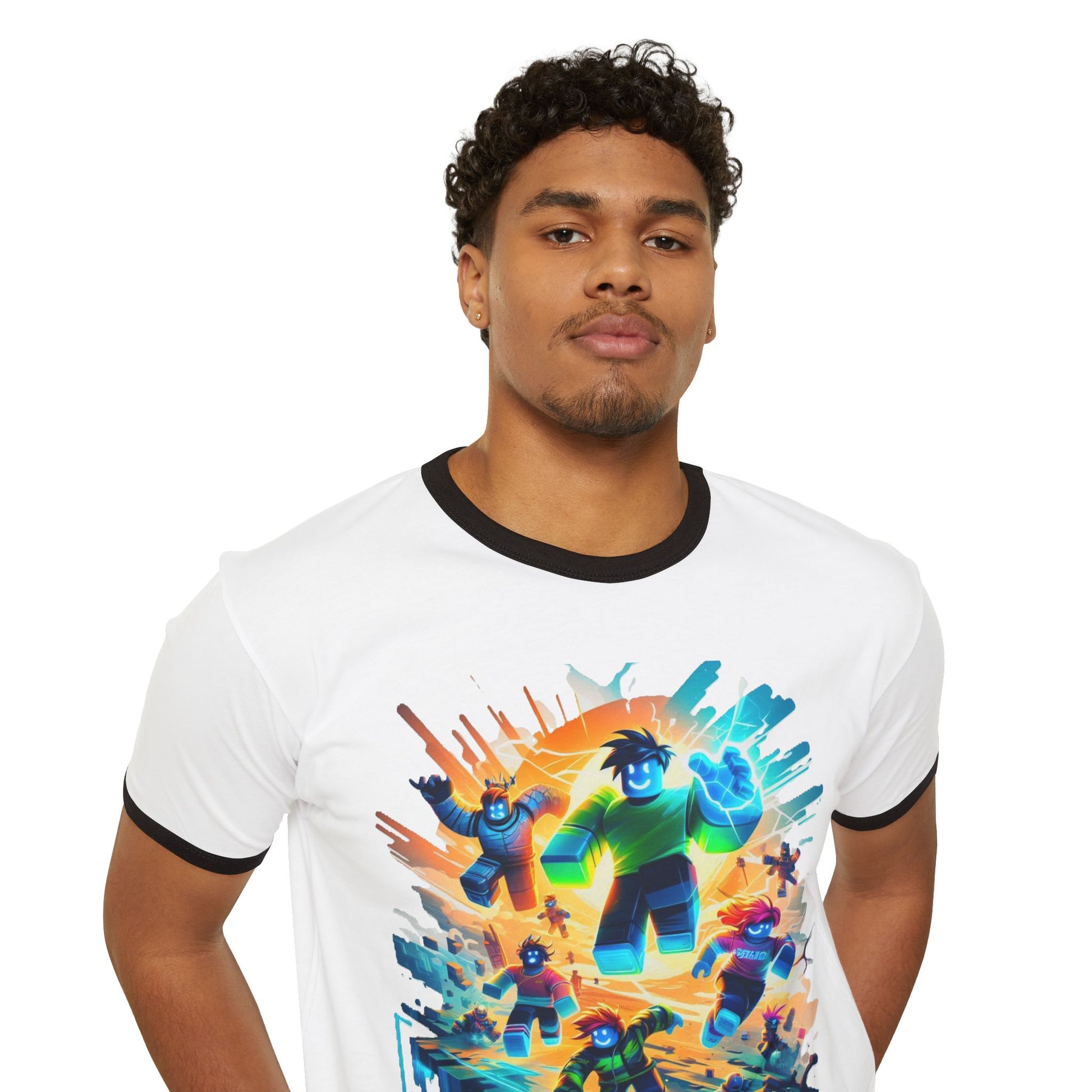 Roblox T Shirt for All Ages | Roblox Adventure Graphic Tee | Roblox Fan Shirt - High Quality Image