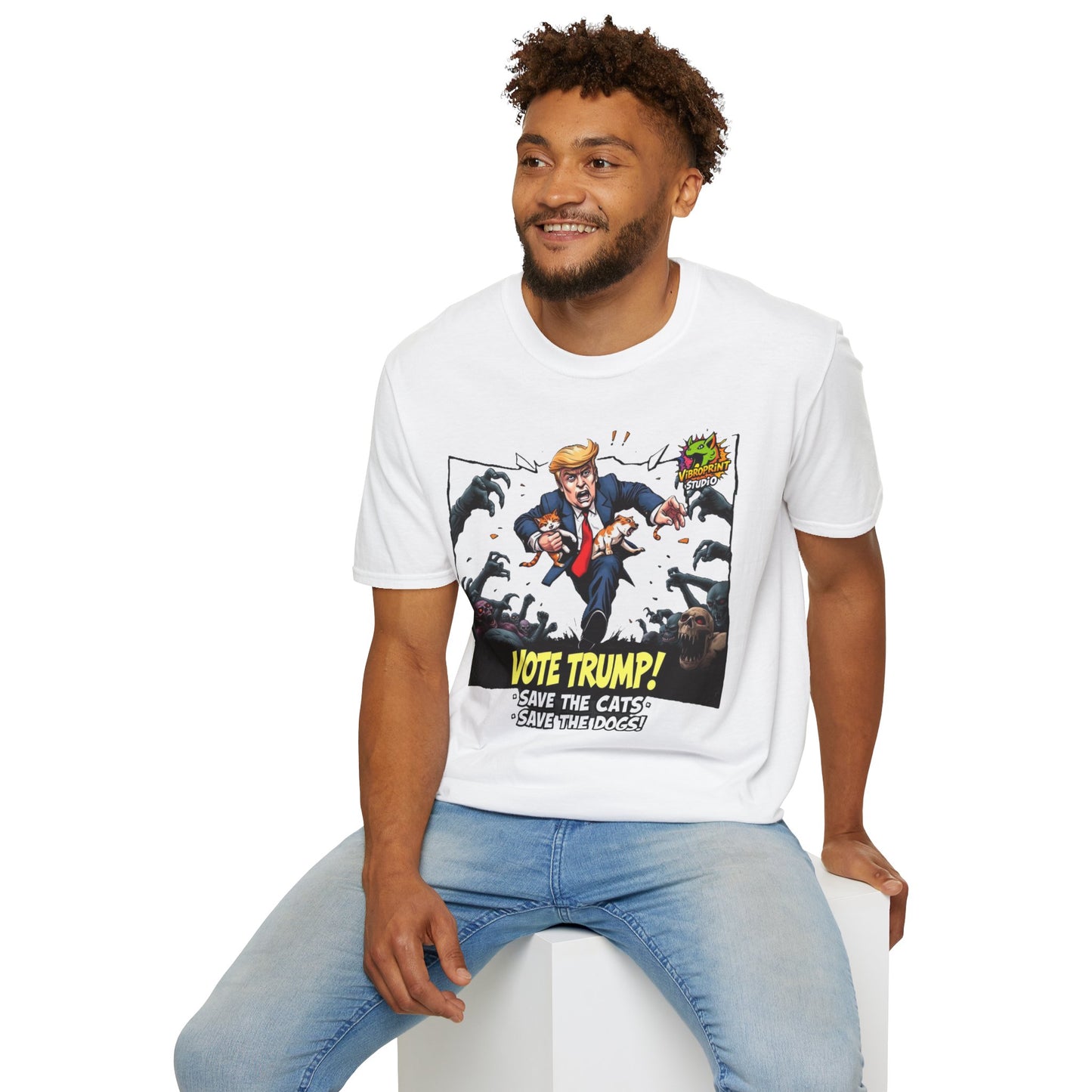 Meme - They're Eating the Dogs Shirt | Political Humor Tee | Trump Election Meme Graphic Shirt - premium material. perfect gift idea. Order yours now and stand out with this exclusive piece!