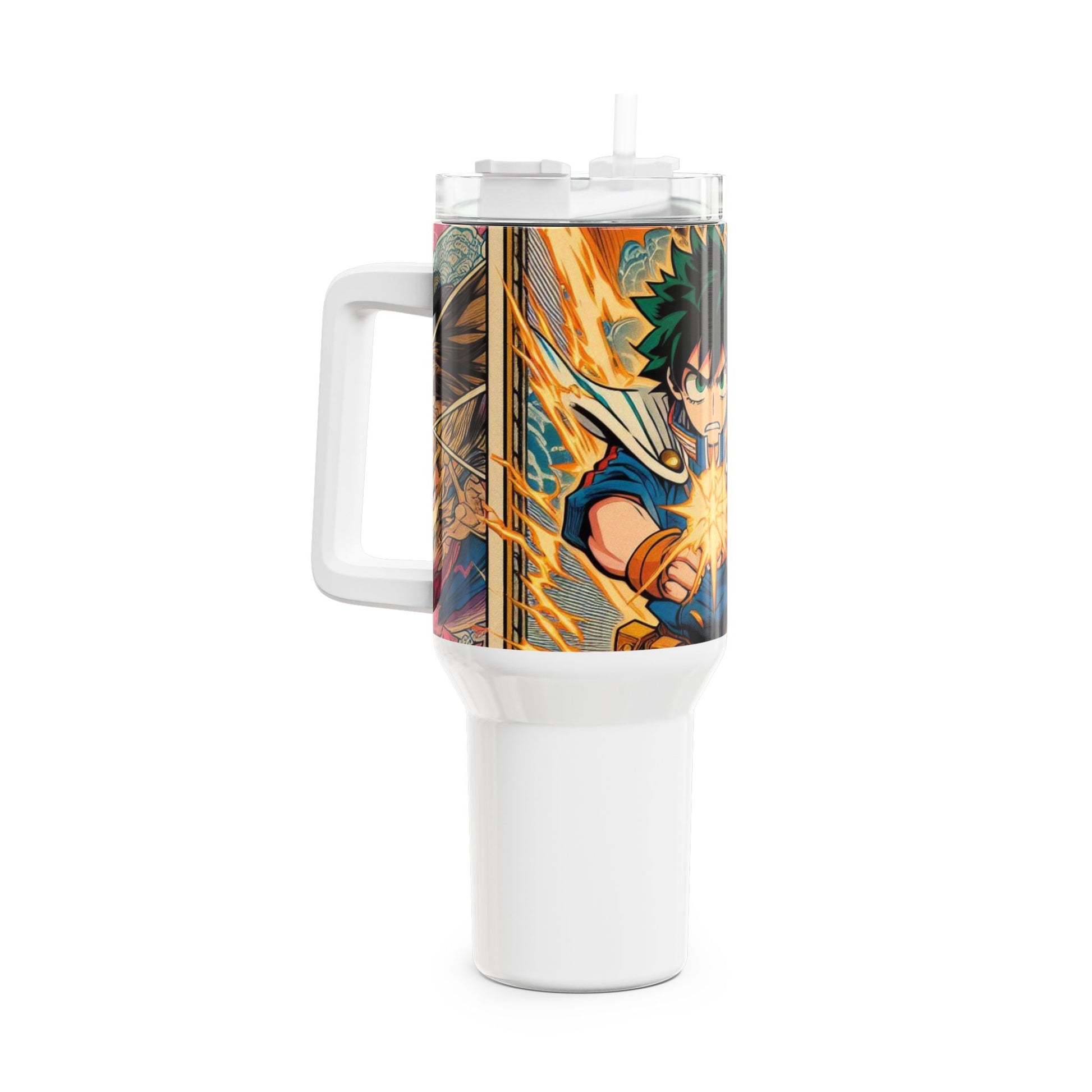 Comics - Stanley Tumbler | Comics and Anime Geek Drinkware for Gamers | Colorful Cartoon Tumbler - premium material. perfect gift idea. Order yours now and stand out with this exclusive piece!