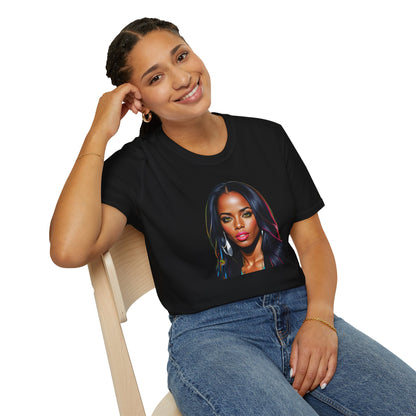 Fans - Aaliyah shirt | A Tribute to the Princess of R&B | Memorial Icon T-Shirt for Fans - custom-made. perfect gift idea. Order yours now and stand out with this exclusive piece!