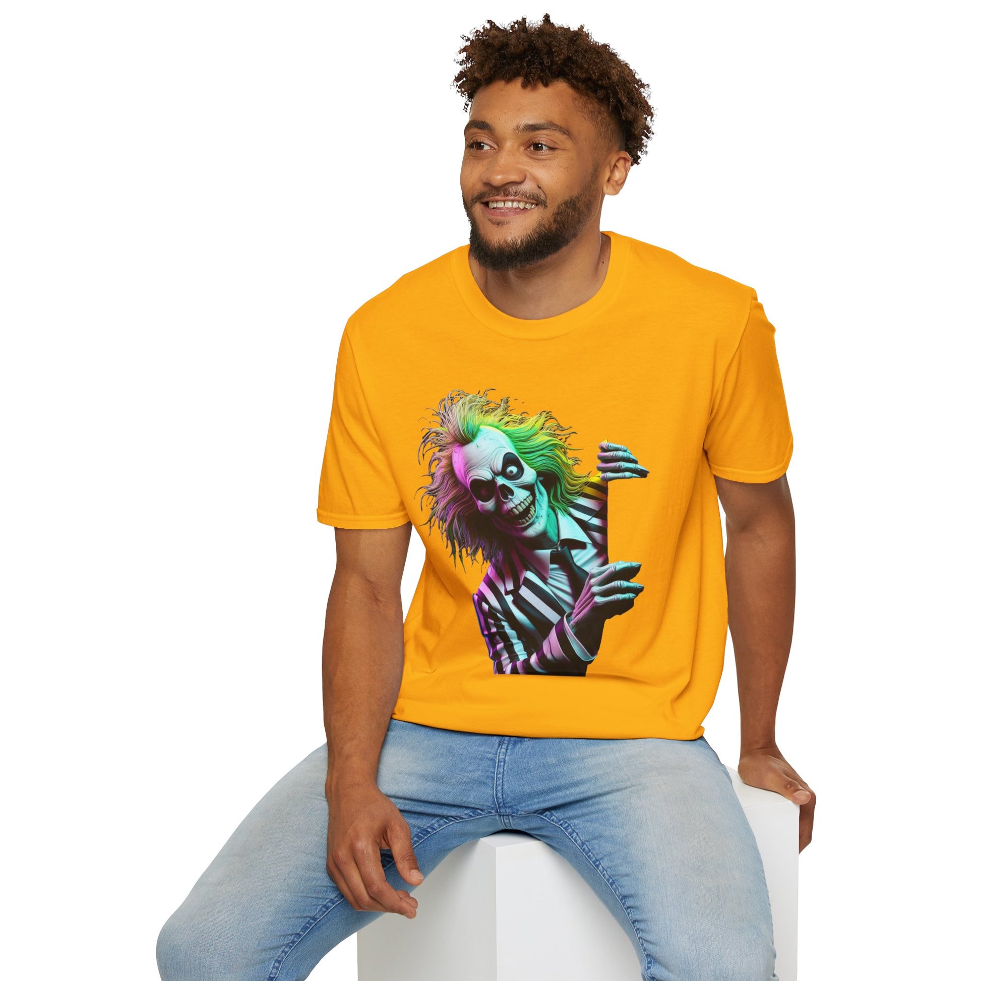 Shirt - Beetlejuice Shirt | Spooky Halloween Tee for Men & Women | Beetlejuice Graphic T-Shirt | Perfect Halloween Gift - custom-made. perfect gift idea. Order yours now and stand out with this exclusive piece!