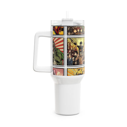 Fans - Stanley Tumbler | Comics and Anime Fans Drinkware | Colorful Geek Tumbler for Gamers - premium material. perfect gift idea. Order yours now and stand out with this exclusive piece!