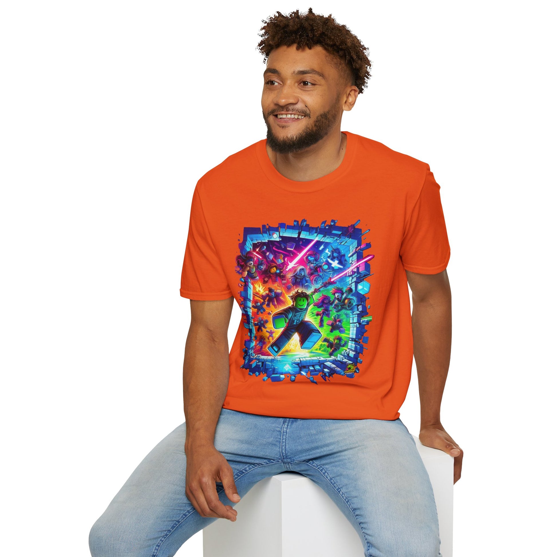 Kids - Roblox Gamer T-Shirt for Kids | Cool Roblox Shirt | Roblox Graphic Tee | Roblox Kids Clothing - custom-made. limited stock. Order yours now and stand out with this exclusive piece!