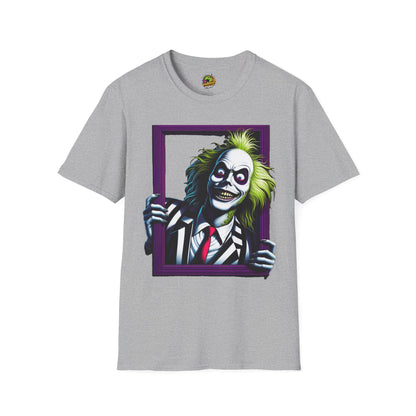 Spooky - Beetlejuice Shirt | Spooky Beetlejuice Shirt | Beetlejuice Graphic Shirt | Creepy Beetlejuice Tee - custom-made. limited stock. Order yours now and stand out with this exclusive piece!