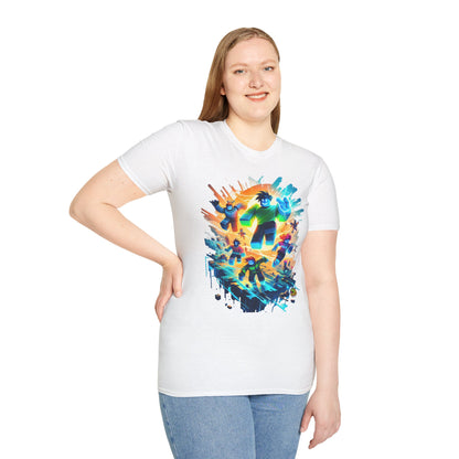 Kids - Unique Roblox Game Tee for Kids | Roblox Clothing for Boys & Girls | Cool Roblox Graphic T-Shirt | Roblox Merch Gift - custom-made. perfect gift idea. Order yours now and stand out with this exclusive piece!