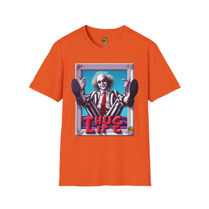 high-quality - Beetlejuice Shirt | Thug Life Halloween Graphic T-Shirt | Funny Beetlejuice Tee - premium material. perfect gift idea. Order yours now and stand out with this exclusive piece!