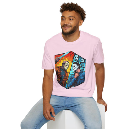 Michael Myers Vintage Shirt | Jason & Michael Halloween Tee