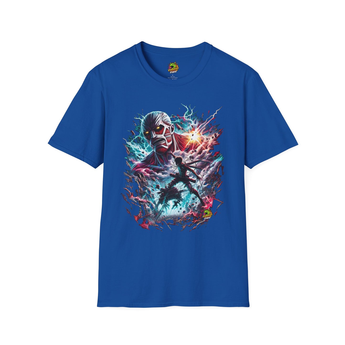 Eren Yeager Titan’s Strength Tee | Official Attack on Titan Shirt | - VibroPrint Studio