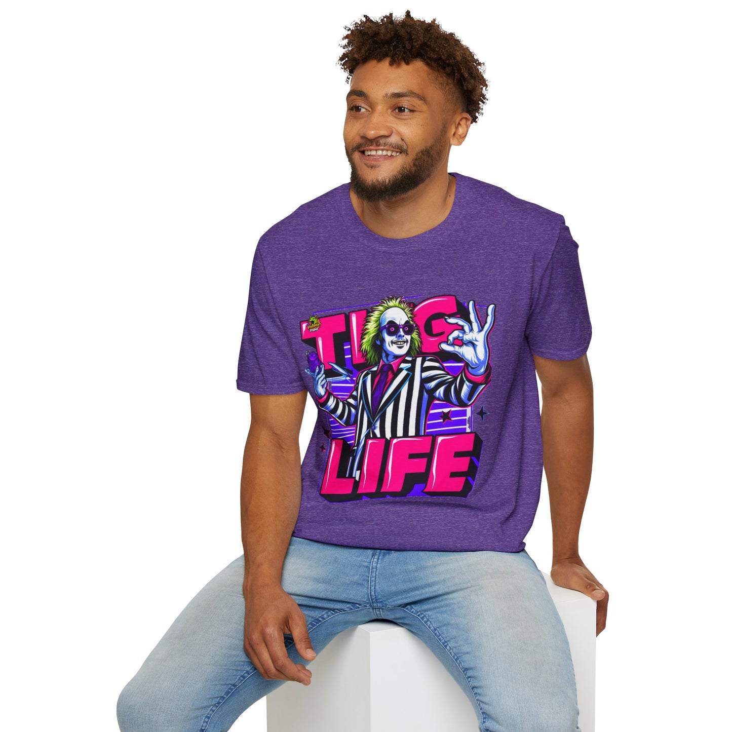 high-quality - Beetlejuice Shirt | Thug Life Halloween Graphic Tee | Spooky Beetlejuice T-Shirt - custom-made. perfect gift idea. Order yours now and stand out with this exclusive piece!