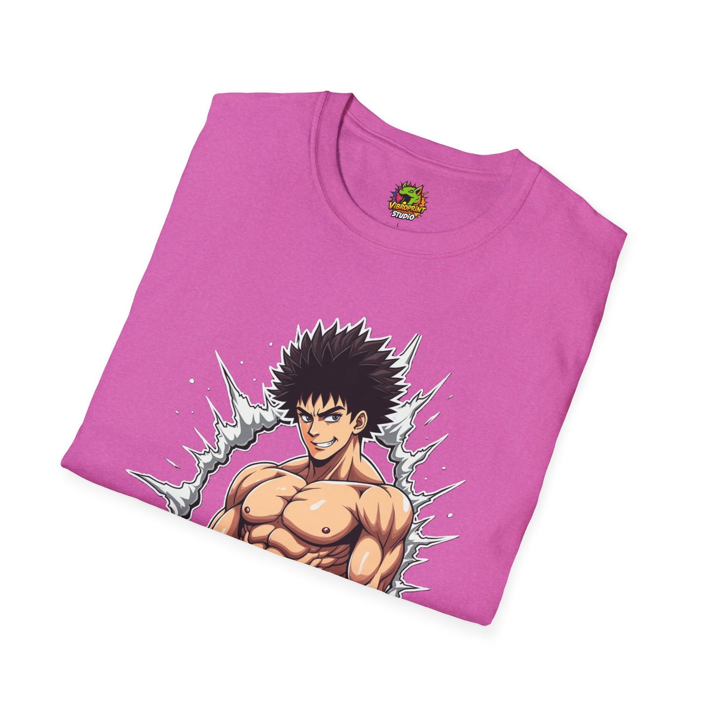 UFC T Shirt | Unleash Fierce Confidence | Motivational UFC Tee with Baki Anime Elements