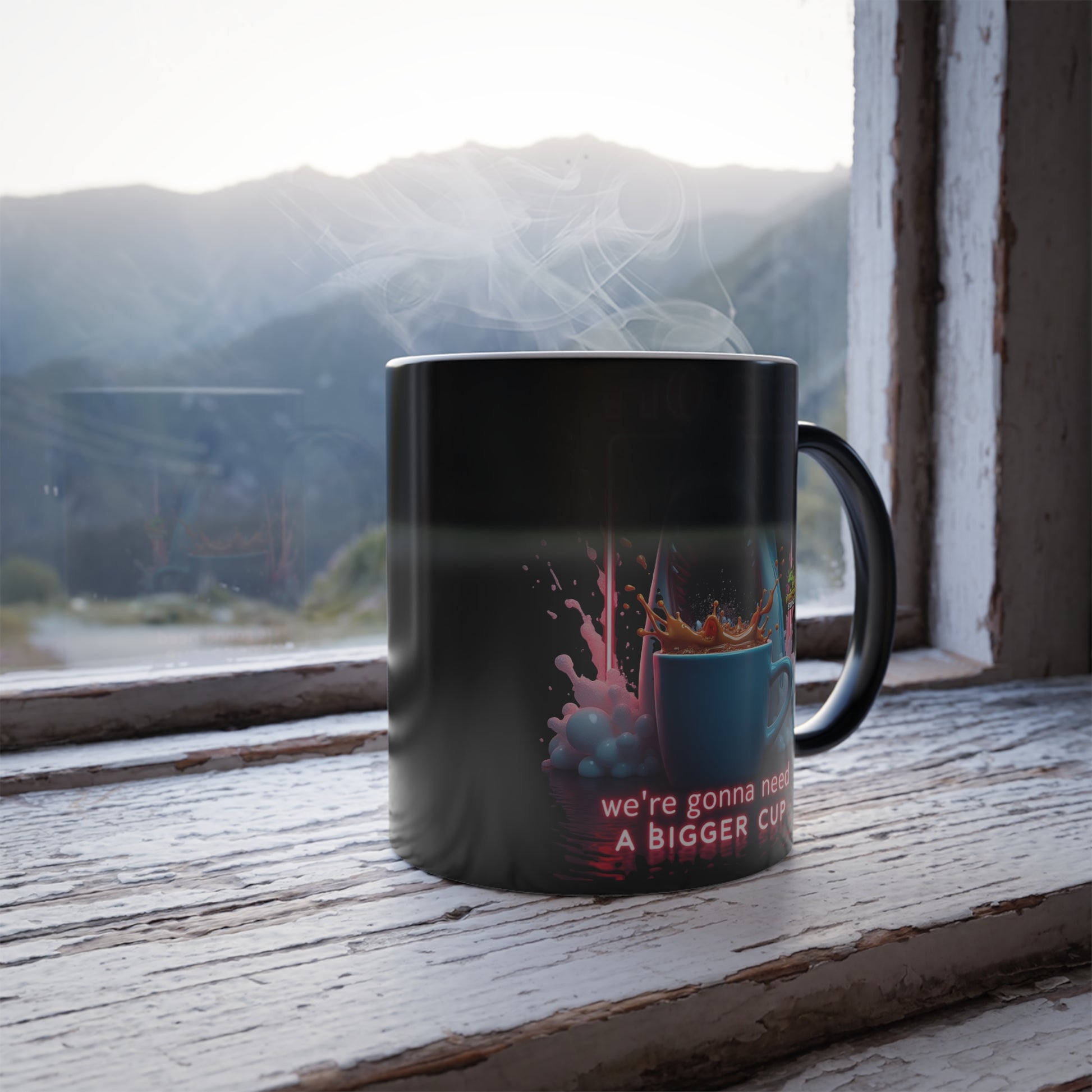 Heat - Hocus Pocus Mug | Magic Heat Reveal Mug | Witchy Color Changing - premium material. limited stock. Order yours now and stand out with this exclusive piece!