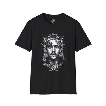 Lil Peep Merch T-Shirt - Original Vibroprint Studio Design. Goth, Emo, Sadboy Clothing.