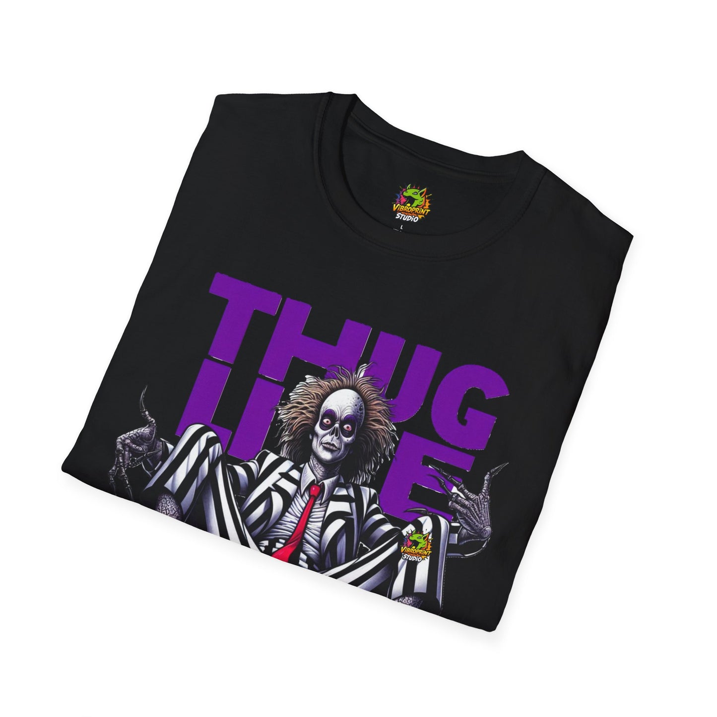 Tee - Beetlejuice Shirt | Thug Life Halloween Tee | Classic Beetlejuice Graphic T-Shirt for Fans - premium material. perfect gift idea. Order yours now and stand out with this exclusive piece!