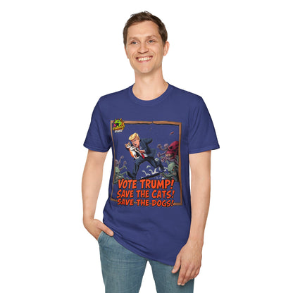 They're Eating the Dogs Shirt | Political Humor Graphic Tee | Funny Trump Election Shirt