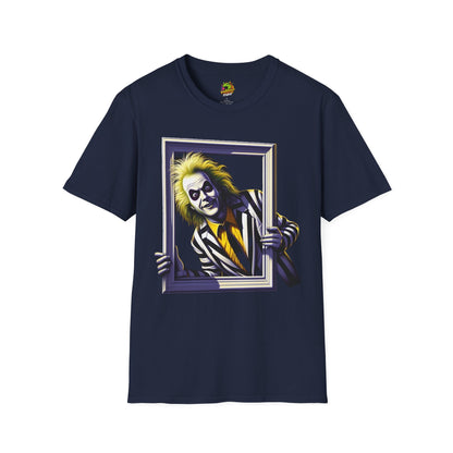 | - Beetlejuice Shirt | Classic Beetlejuice Tee | Beetlejuice Graphic Shirt | Creepy Beetlejuice Tee - custom-made. perfect gift idea. Order yours now and stand out with this exclusive piece!