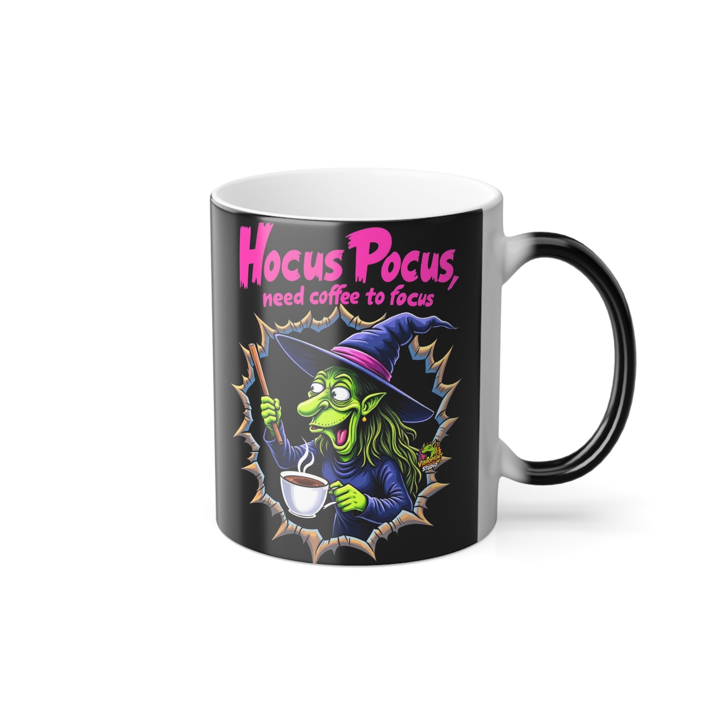 Hocus Pocus Mug | Witchy Color Changing Heat Sensitive Mug |