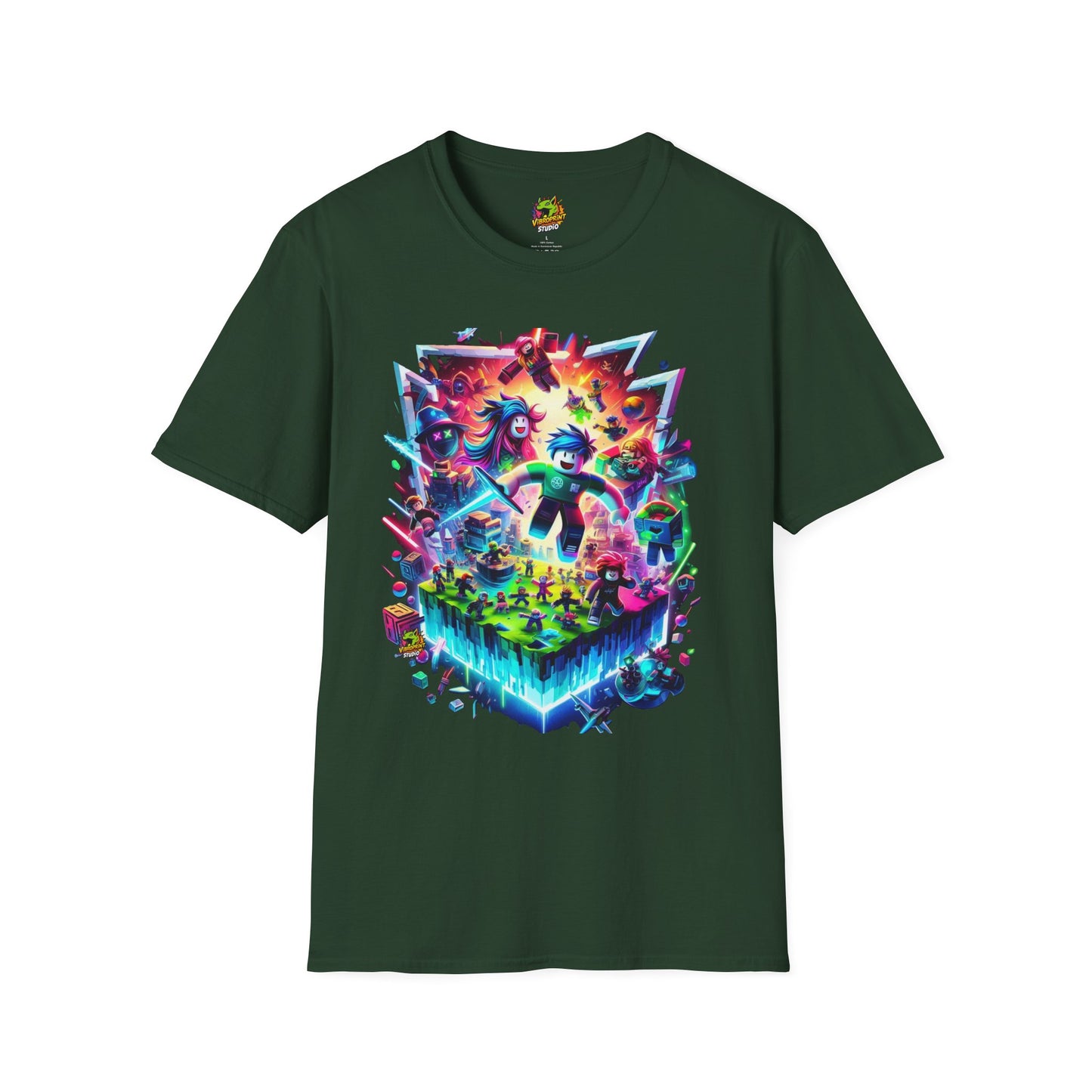 T-Shirt - Cool Roblox Graphic Tee for Boys & Girls | Roblox Game Lover T-Shirt | Roblox Kids Clothing | Fun Roblox Gift - custom-made. perfect gift idea. Order yours now and stand out with this exclusive piece!