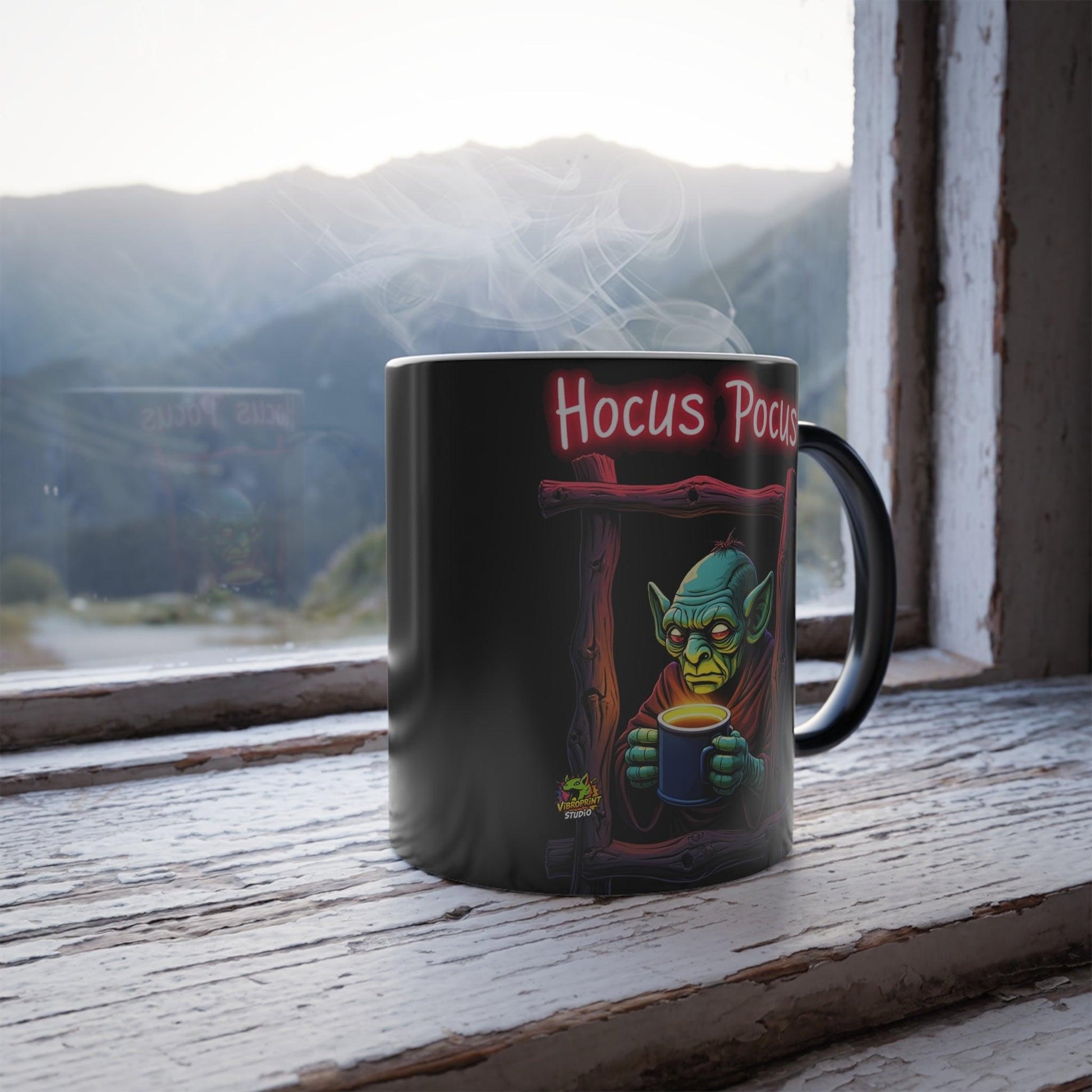 Witchy - Hocus Pocus Mug | Heat Sensitive Magic Coffee Cup | Witchy Color - premium material. perfect gift idea. Order yours now and stand out with this exclusive piece!