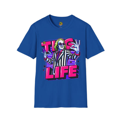 Thug - Beetlejuice Shirt | Thug Life Halloween Graphic Tee | Spooky Beetlejuice T-Shirt - premium material. limited stock. Order yours now and stand out with this exclusive piece!