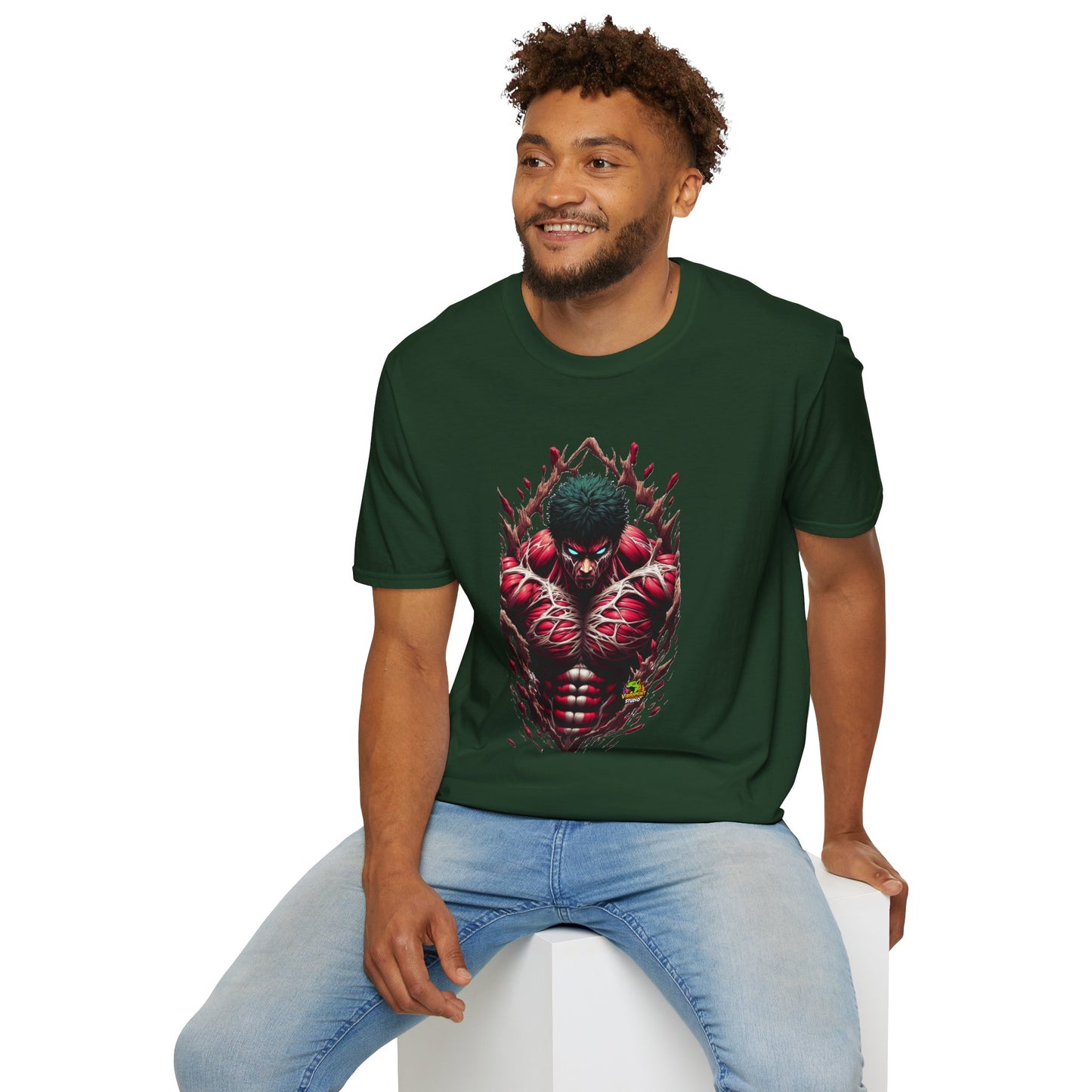 UFC T Shirt | Unleash Fierce Confidence | Motivational UFC Tee with Baki Anime Influence for Gym Lovers