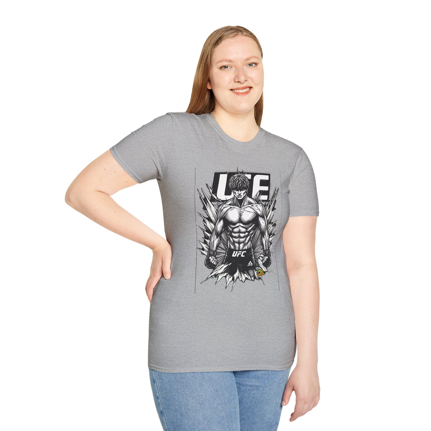 UFC - UFC T Shirt | Unleash Fierce Confidence | Motivational UFC Tee for Gym & Sport - custom-made. limited stock. Order yours now and stand out with this exclusive piece!