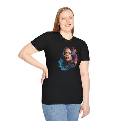 Celebrating - Aaliyah shirt | In Tribute to the Queen of Urban Pop | Celebrating a Music Icon’s Legacy - custom-made. perfect gift idea. Order yours now and stand out with this exclusive piece!