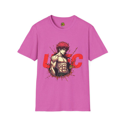 Anime - UFC T Shirt | Unleash Fierce Confidence | Motivational UFC Tee with Baki Anime T Shirt Influence - premium material. perfect gift idea. Order yours now and stand out with this exclusive piece!