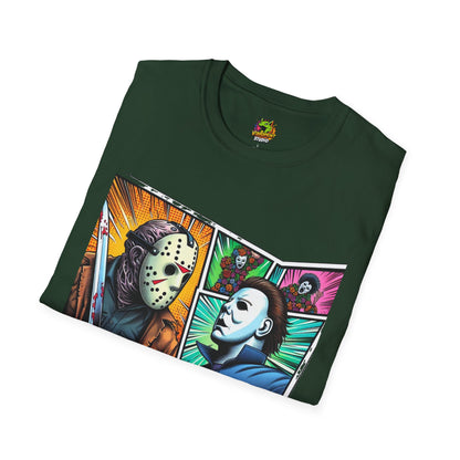 Jason Voorhees & Michael Myers Shirt | Funny Vintage Halloween Tee