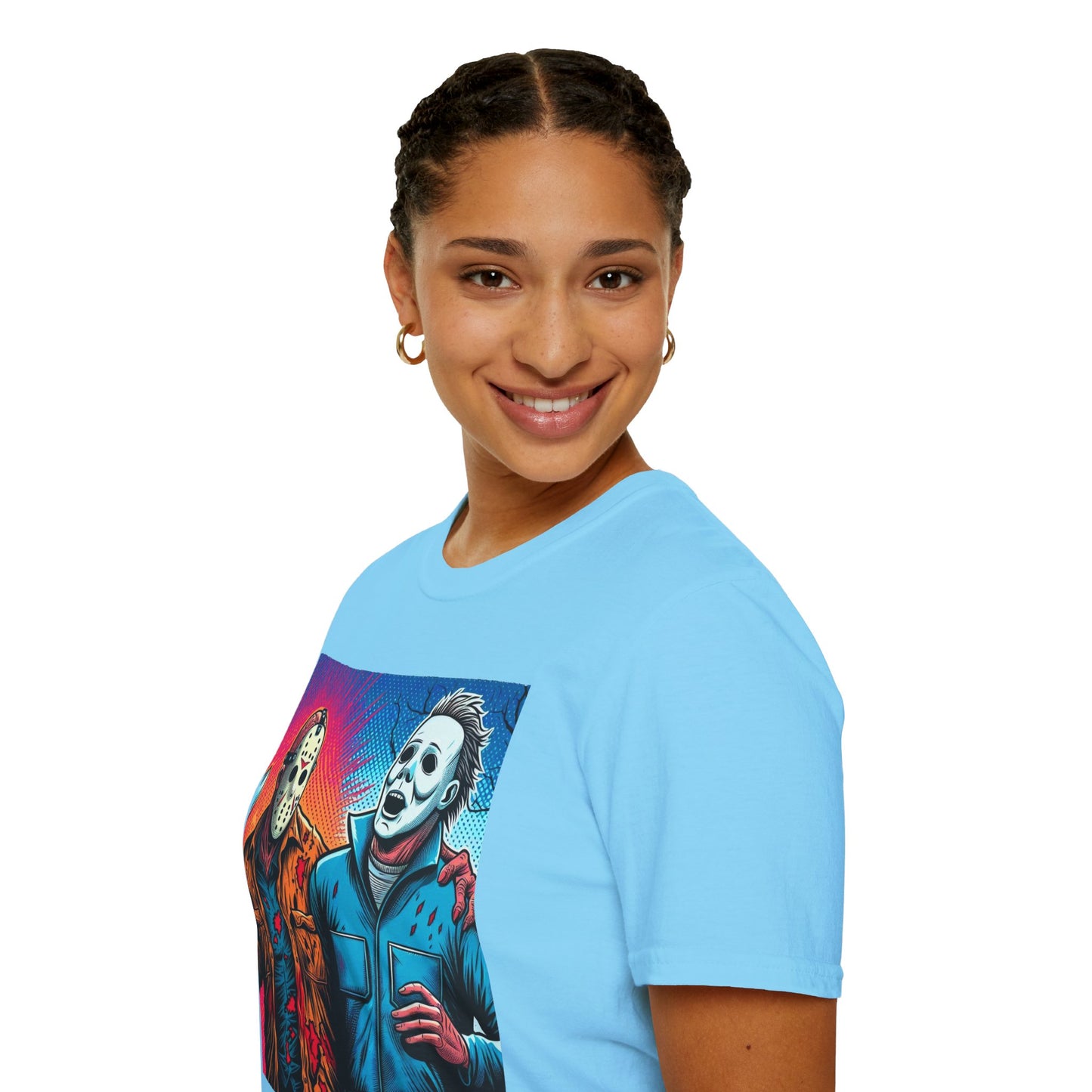 Jason Voorhees & Michael Myers Shirt | Funny Vintage Halloween Tee