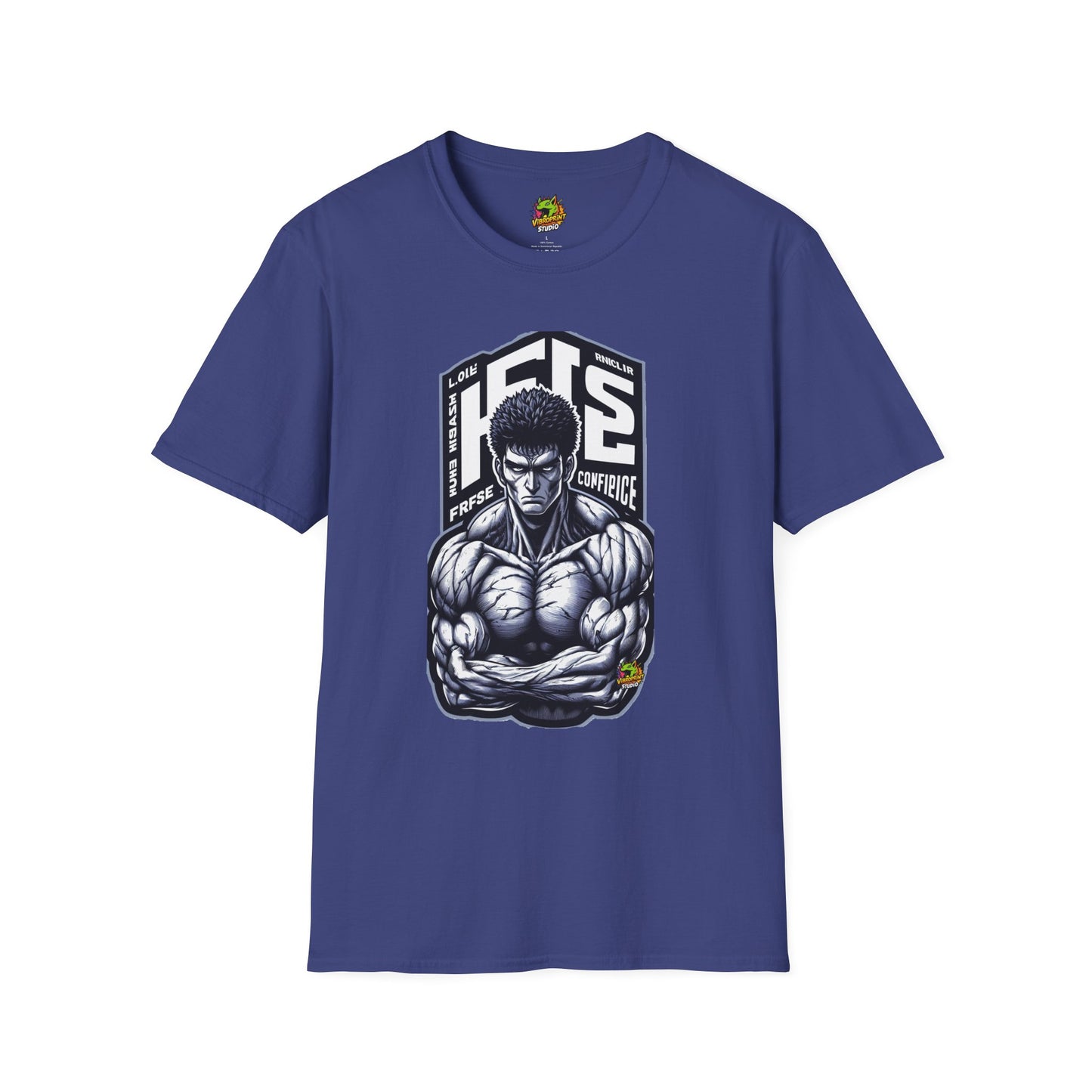 Confidence - UFC T Shirt | Unleash Fierce Confidence | UFC Tee with Baki Anime Influence for Gym Enthusiasts - premium material. limited stock. Order yours now and stand out with this exclusive piece!