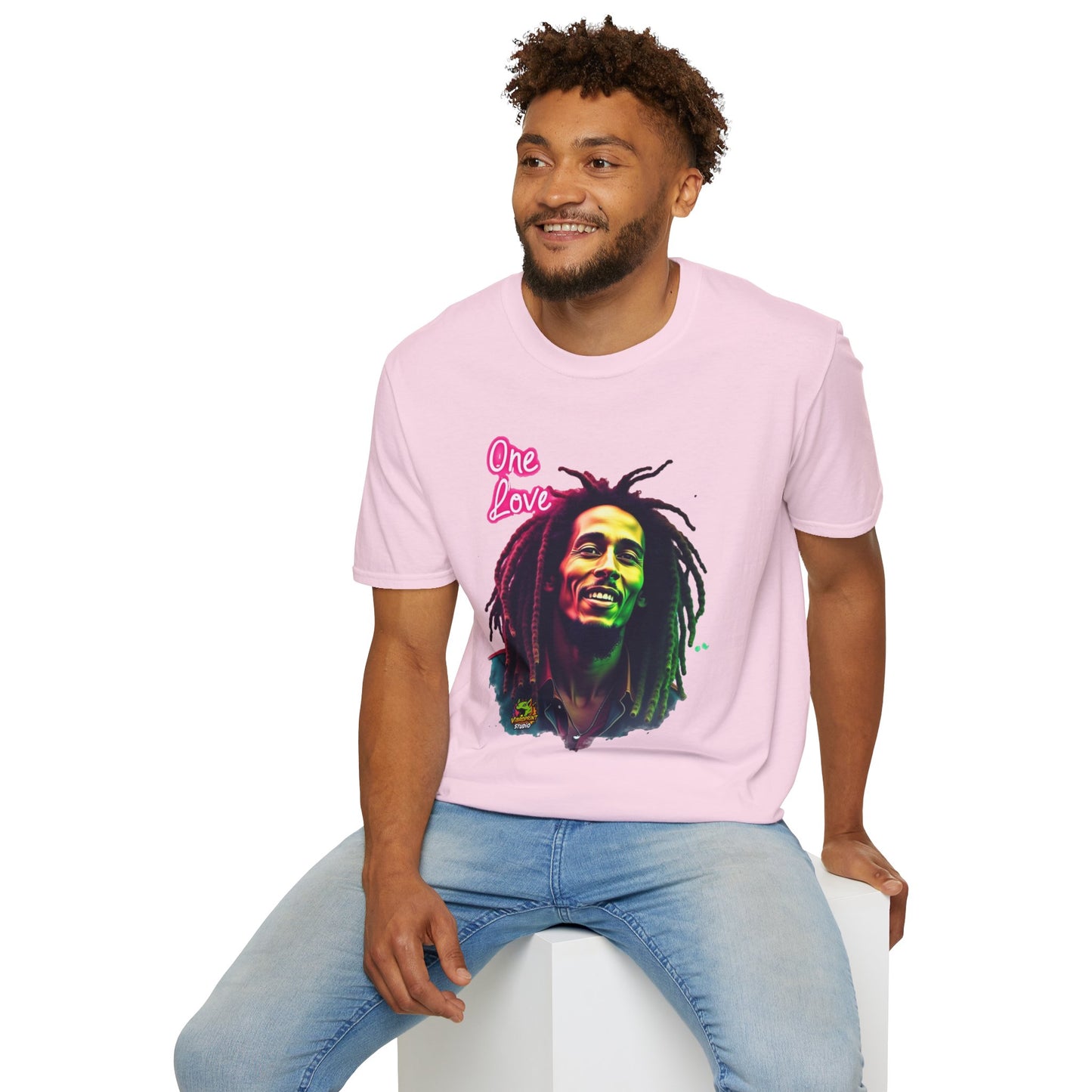 Bob Marley T-Shirt - Lion of Judah - VibroPrint Studio