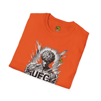 UFC T Shirt | Unleash Fierce Confidence | UFC Tee with Baki Anime T Shirt Inspiration