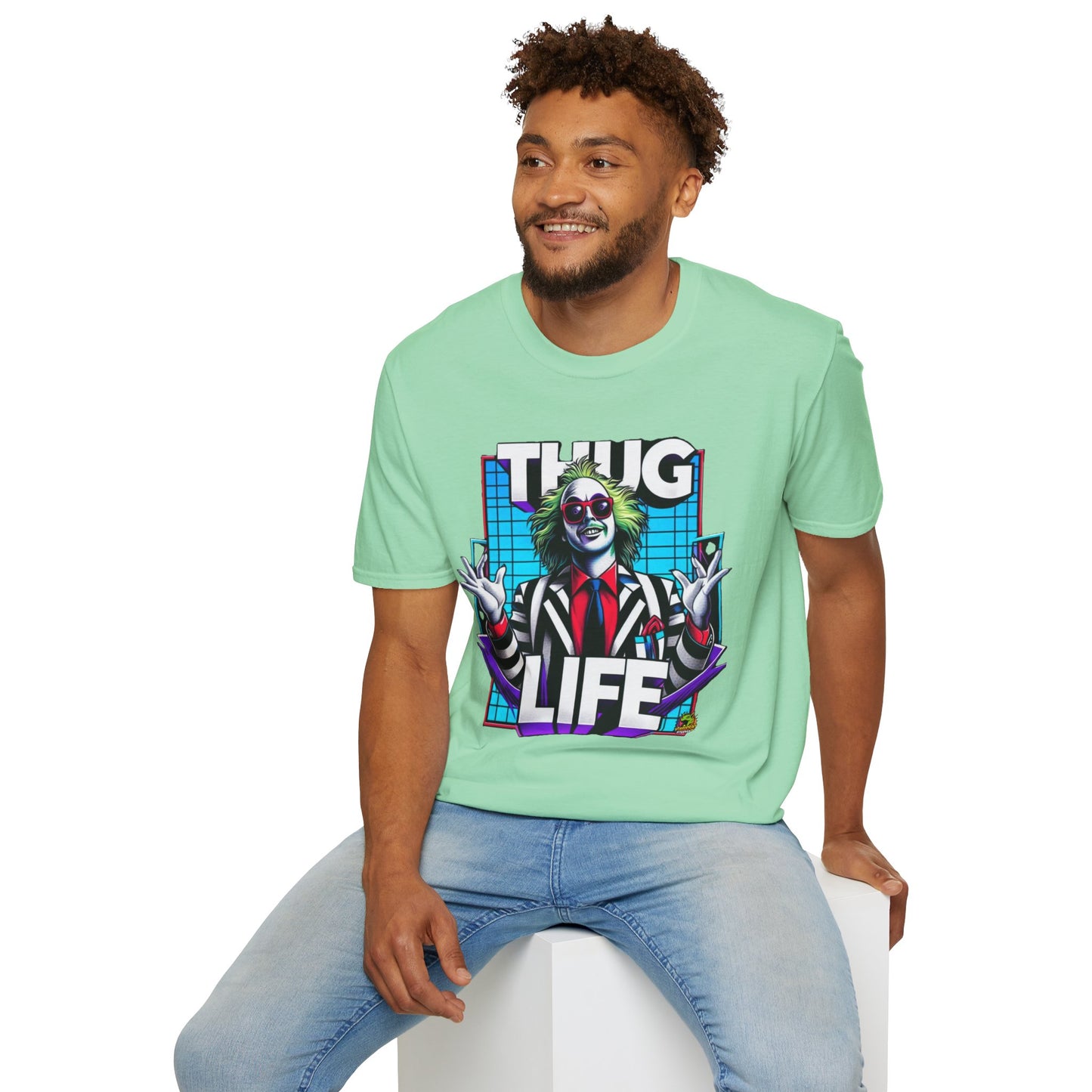 exclusive - Beetlejuice Shirt | Funny Thug Life Graphic Tee | Halloween Beetlejuice T-Shirt for Men & Women - premium material. limited stock. Order yours now and stand out with this exclusive piece!