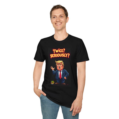 Shirt, - Trump Shirt, Funny Trump T-shirt, Trump 2nd Assassination Attempt Shirt, Trump Memes, Kamala Harris Shirt, Meme Shirt, Trump Gift - custom-made. perfect gift idea. Order yours now and stand out with this exclusive piece!