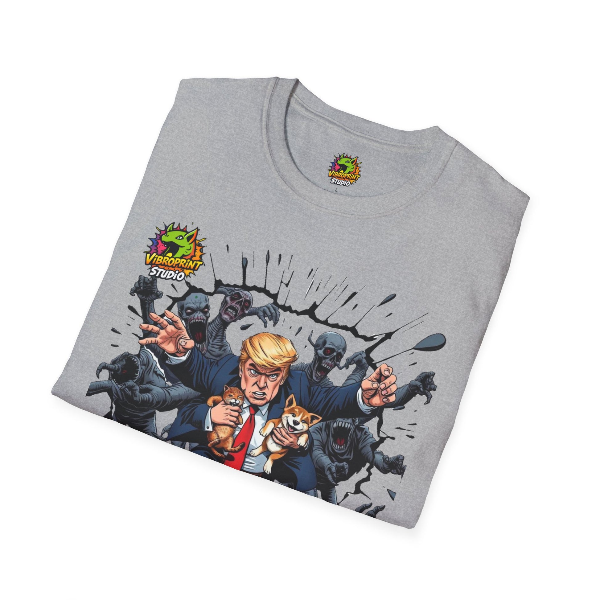 | - They're Eating the Dogs Shirt | Satirical Trump Election T-Shirt | Funny Political Humor Tee - premium material. perfect gift idea. Order yours now and stand out with this exclusive piece!