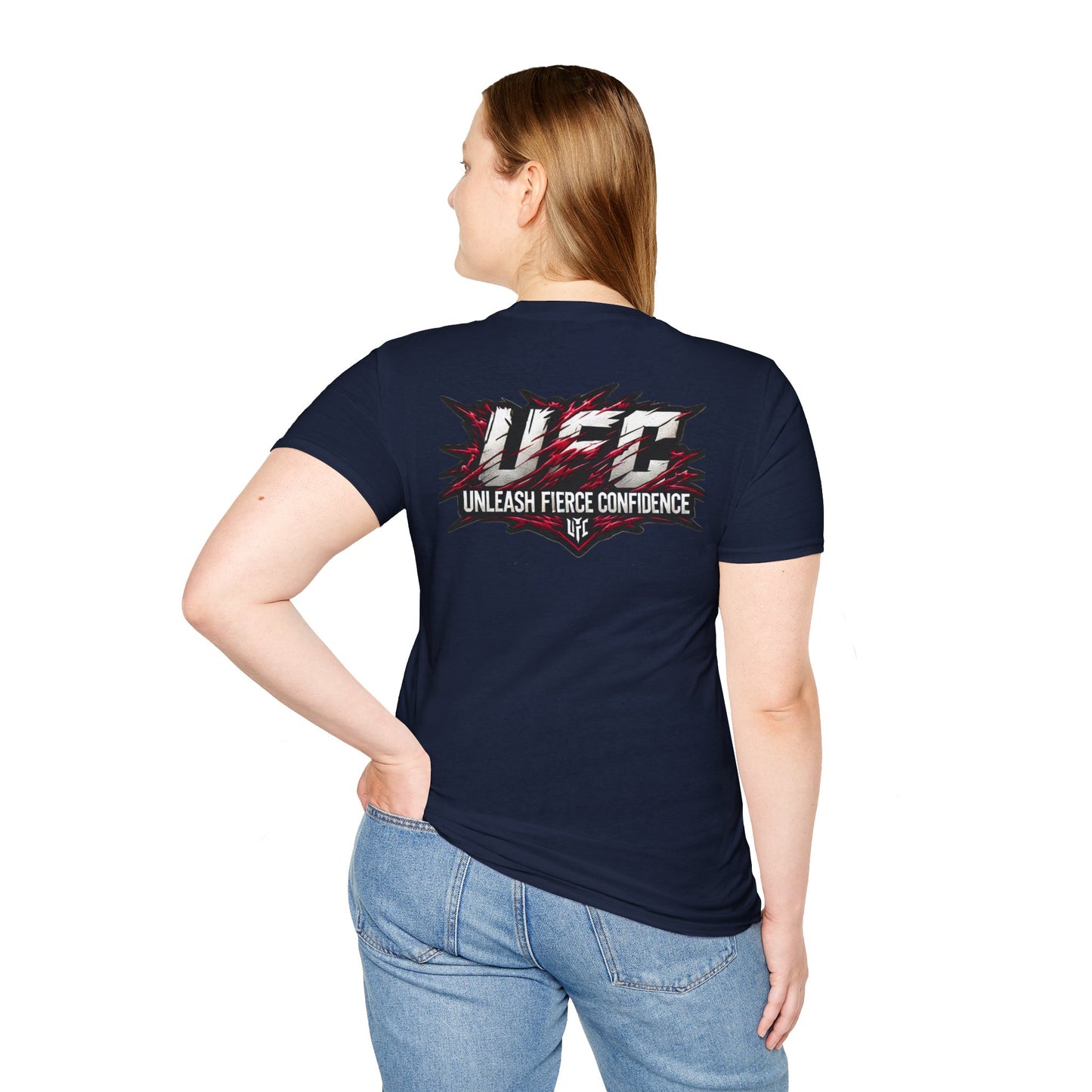 | - UFC T Shirt | Unleash Fierce Confidence | UFC Tee with Baki Anime Inspiration for Gym Lovers - premium material. perfect gift idea. Order yours now and stand out with this exclusive piece!