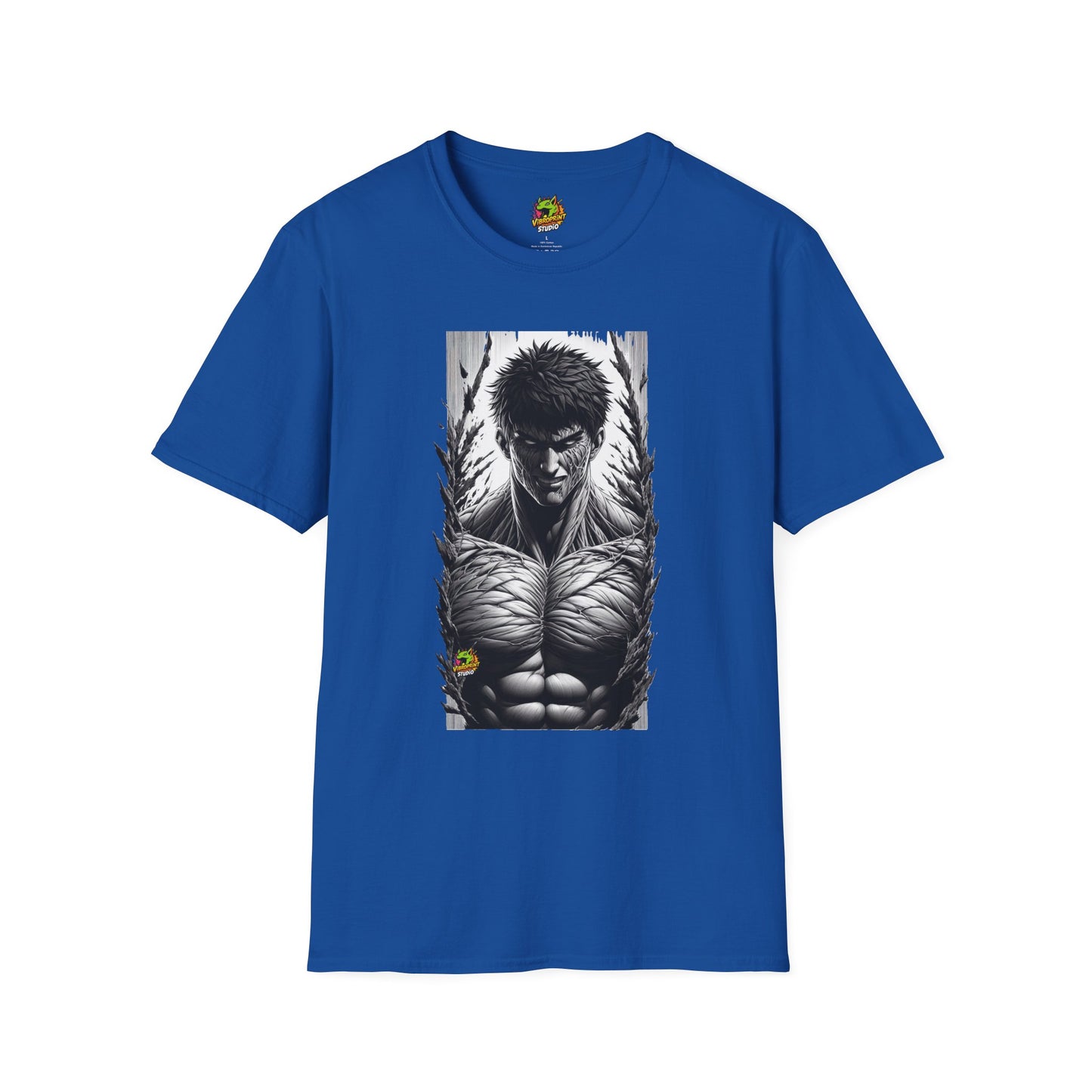 Tee - UFC T Shirt | Unleash Fierce Confidence | Motivational UFC Tee with Baki Anime Inspiration for Gym - premium material. limited stock. Order yours now and stand out with this exclusive piece!