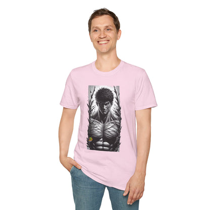 UFC T Shirt | Unleash Fierce Confidence | Motivational UFC Tee with Baki Anime Inspiration for Gym