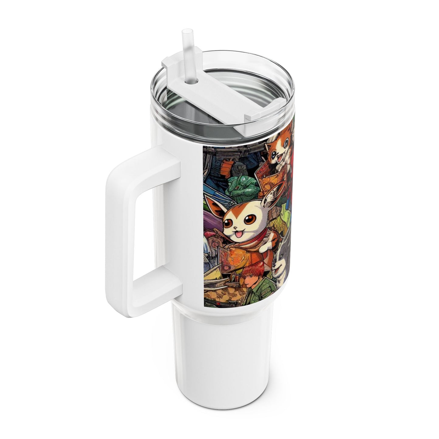 Drinkware - Stanley Tumbler | Colorful Geek Drinkware for Anime Fans | Comics and Cartoon Tumbler - custom-made. limited stock. Order yours now and stand out with this exclusive piece!