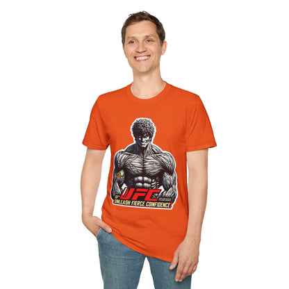 UFC T Shirt | Unleash Fierce Confidence | UFC Tee for Gym and Baki Anime Lovers