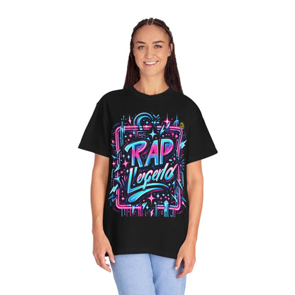 Hip-Hop - Neon Graffiti Inspired Rapper Merch | Street Art Hip-Hop T-Shirt - custom-made. limited stock. Order yours now and stand out with this exclusive piece!