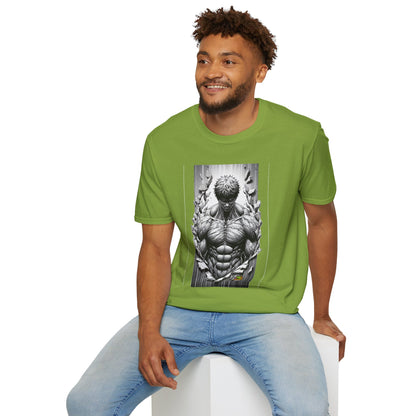 UFC T Shirt | Unleash Fierce Confidence | UFC Tee with Baki Anime Influence for Athletes