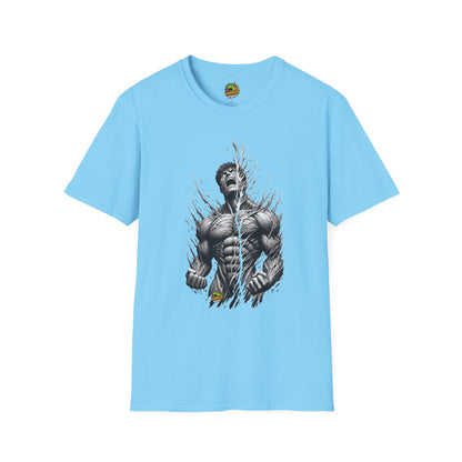 Inspiration - UFC T Shirt | Unleash Fierce Confidence | Motivational UFC Tee with Baki Anime Inspiration for Gym Enthusiasts - premium material. perfect gift idea. Order yours now and stand out with this exclusive piece!