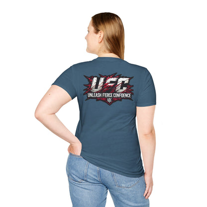 UFC T Shirt | Unleash Fierce Confidence | UFC Tee with Baki Anime T Shirt Motivation