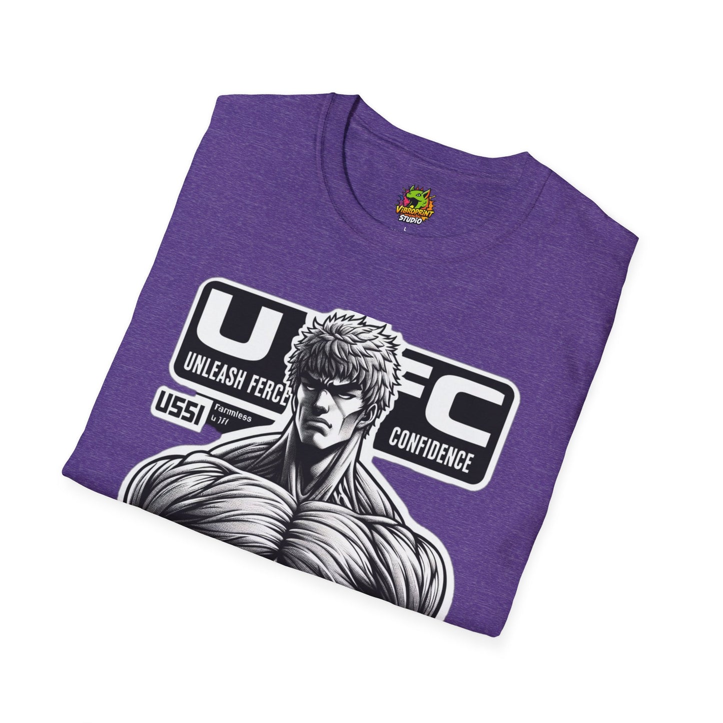 UFC T Shirt | Unleash Fierce Confidence | UFC Tee Inspired by Baki Anime T Shirt for Fitness Lovers