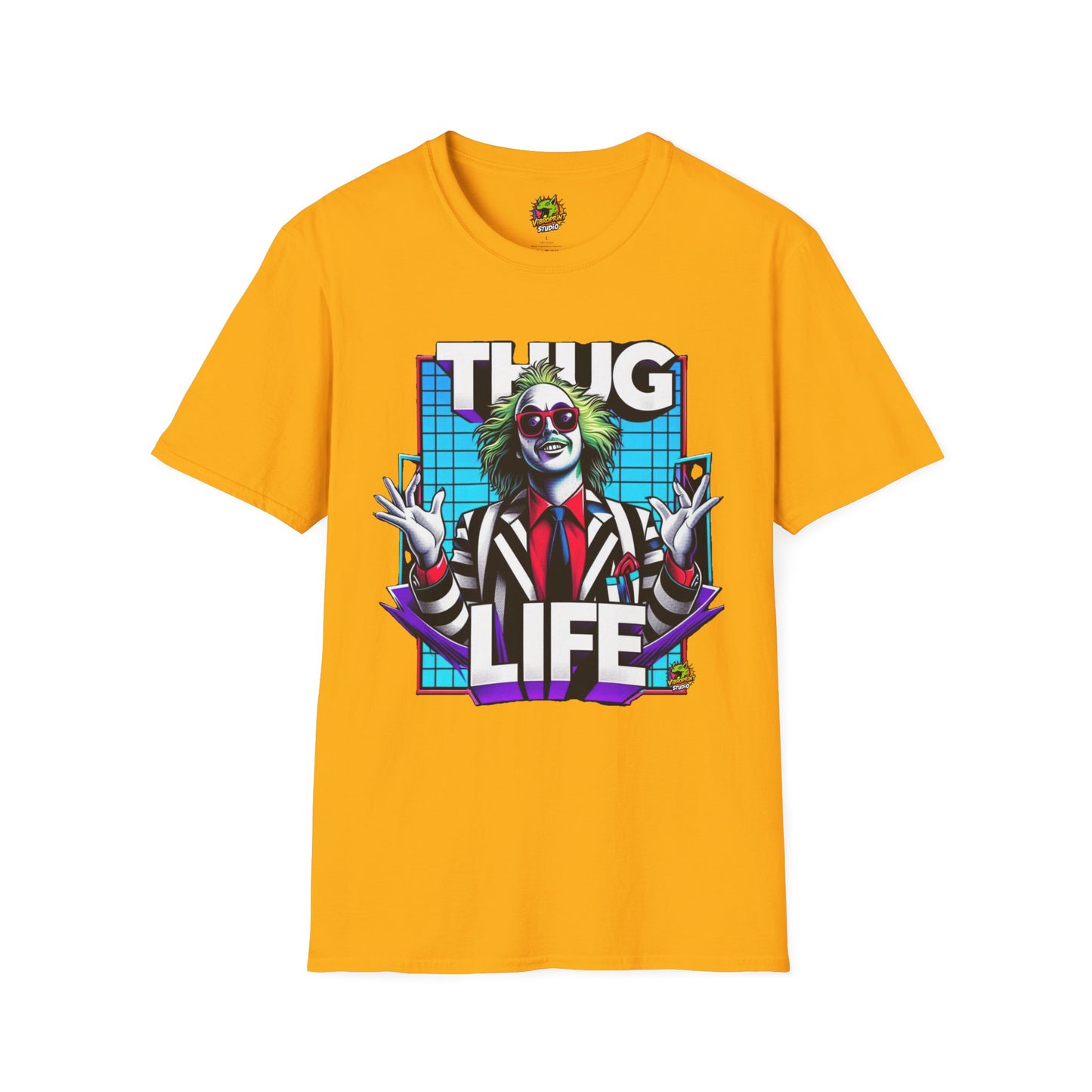 T-Shirt - Beetlejuice Shirt | Funny Thug Life Graphic Tee | Halloween Beetlejuice T-Shirt for Men & Women - custom-made. limited stock. Order yours now and stand out with this exclusive piece!