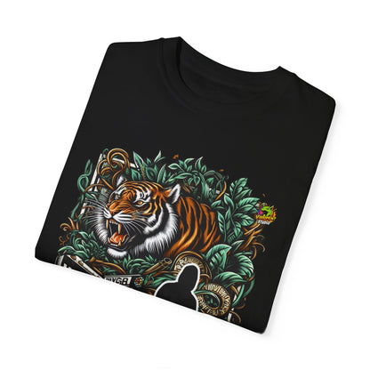 Urban - Urban Jungle Fusion Rapper Merch | Nature Meets City Hip-Hop T-Shirt Design - custom-made. limited stock. Order yours now and stand out with this exclusive piece!